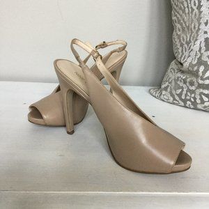 Nine West Nude Heels